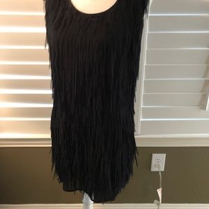 Fun Fringe Mini Dress.